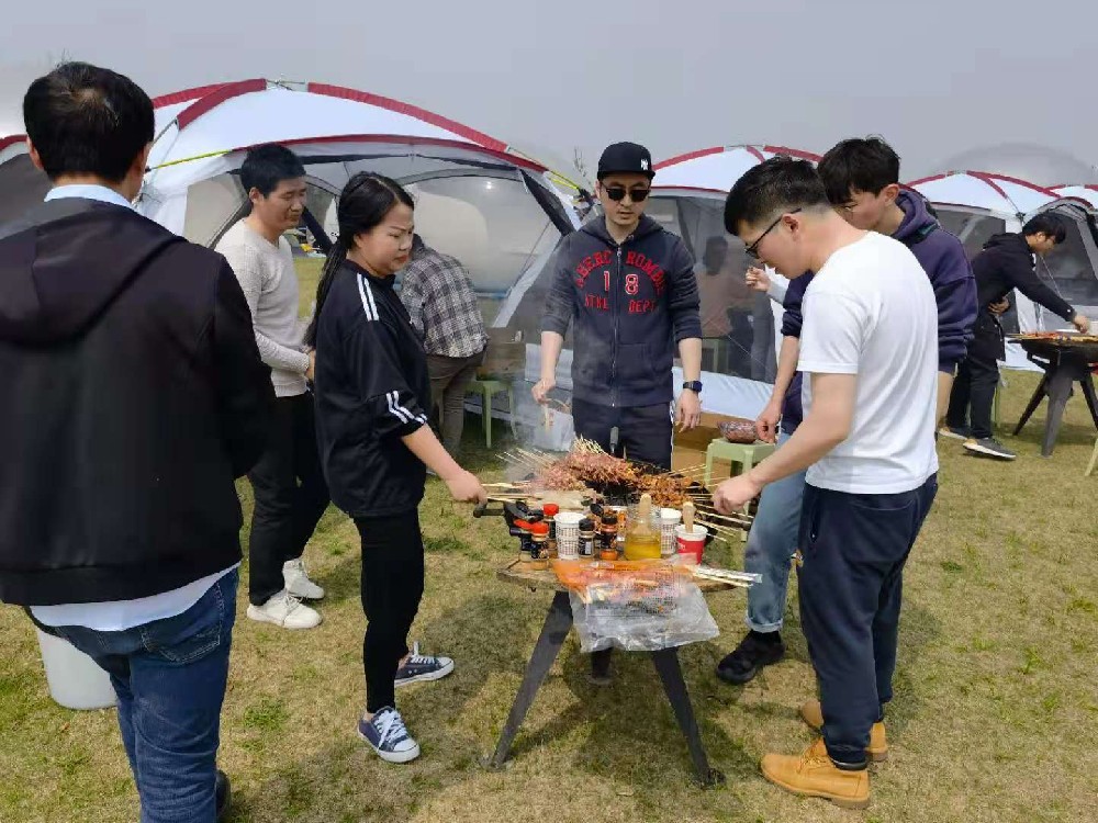 創京檢測團建滴水湖燒烤-重視企業發展，更重視團隊凝聚力！